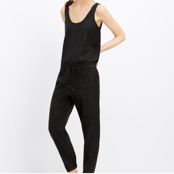 vince black jumpsuit